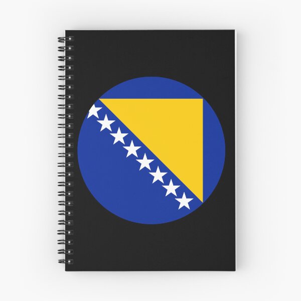 Item preview, Round Bosnia and Herzegovina Flag Icon | Circular Bosnian Flag Button Element designed and sold by NTGUILTY.