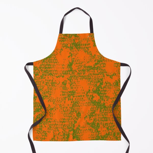 Item preview, Distressed Python Print Pattern | Orange & Chartreuse designed and sold by Frohyou.