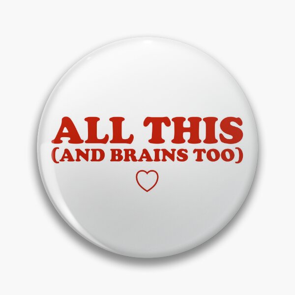 Item preview, All This And Brains Too designed and sold by fusedtees.