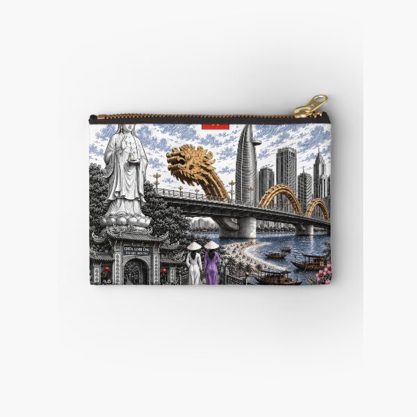 Item preview, Da Nang Vietnam Vintage Travel Art designed and sold by CHC.