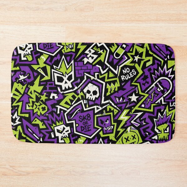 Item preview, Skater Punk Mosaic designed and sold by Thai Vibe Studio.