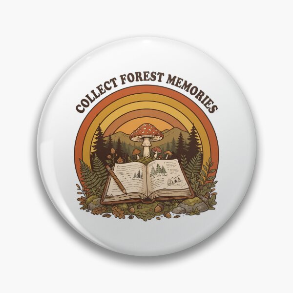 Item preview, Forest Memories Vintage Camping Illustration designed and sold by SHOP-Corner.