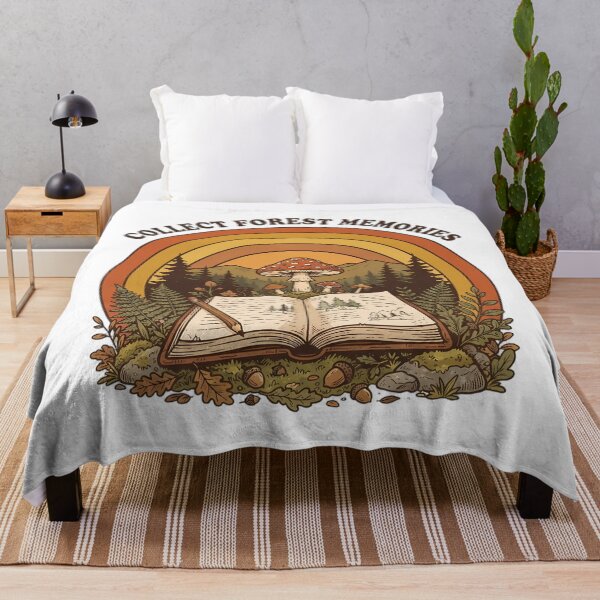 Item preview, Forest Memories Vintage Camping Illustration designed and sold by SHOP-Corner.