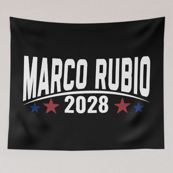 Item preview, Marco Rubio 2028 Vintage Political Election Design for Republican Supporters – Presidential Campaign Style Shirt designed and sold by Teetreasure2.