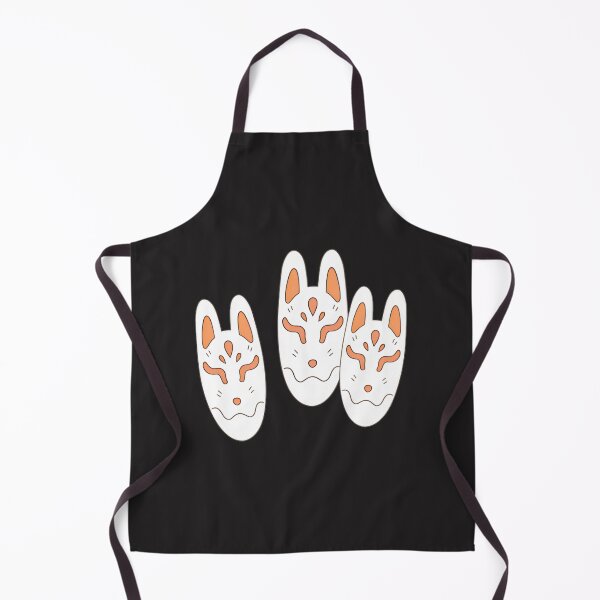 Item preview, Hand Drawn Cute Kitsune Mask Design LIMITED EDITION designed and sold by Geraldo Gonzalez.