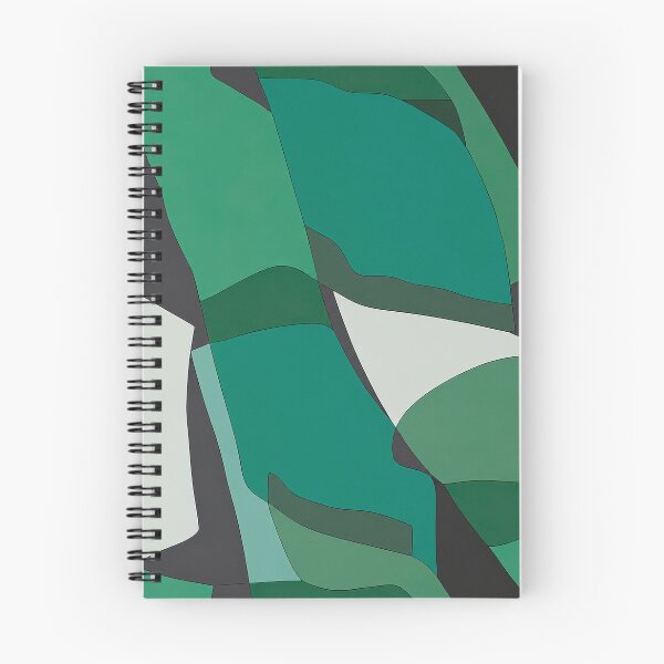 Item preview, Emerald Green Mid Century Abstract Pattern designed and sold by Aniko Tulipan.