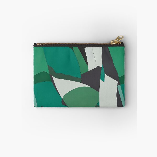Item preview, Emerald Green Mid Century Abstract Pattern designed and sold by Aniko Tulipan.