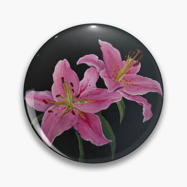 Item preview, Pink lillies designed and sold by Piktzole.