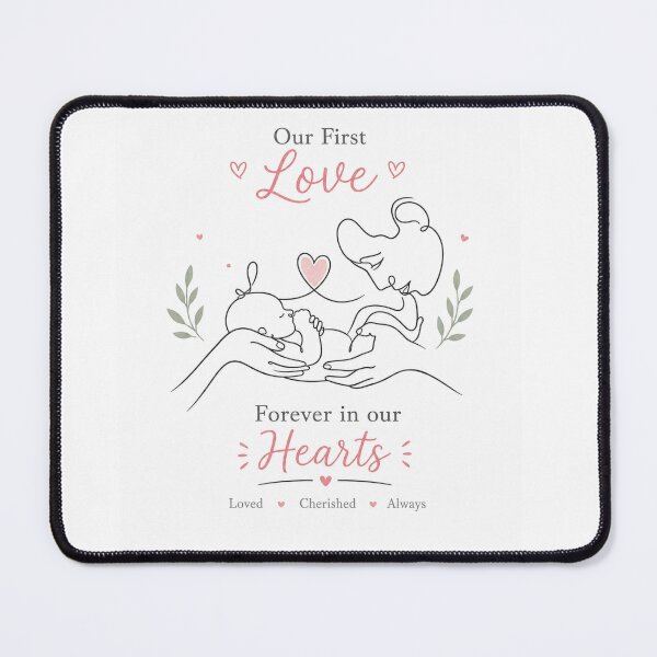 Item preview, Our First Love – Parents and Baby Forever in Our Hearts designed and sold by itxelaraStudio.