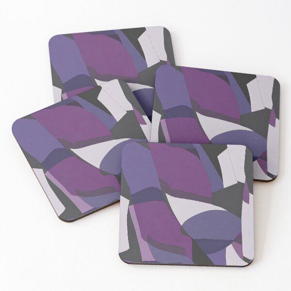 Item preview, Purple Plum Mid Century Abstract Pattern designed and sold by imaniko.
