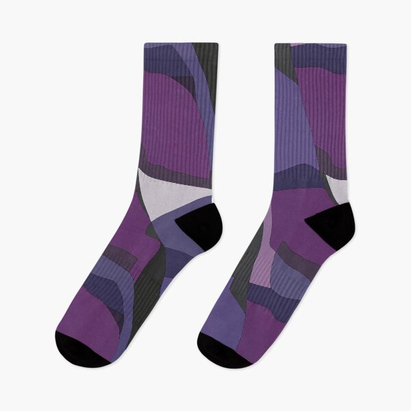 Item preview, Purple Plum Mid Century Abstract Pattern designed and sold by Aniko Tulipan.