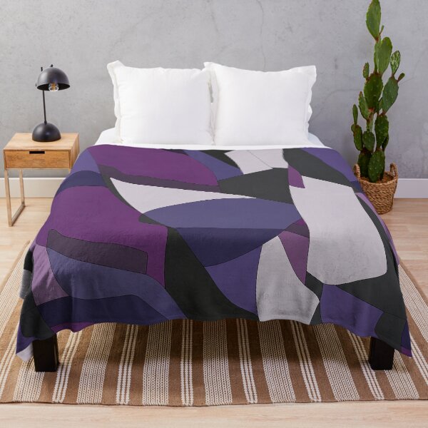 Item preview, Purple Plum Mid Century Abstract Pattern designed and sold by Aniko Tulipan.