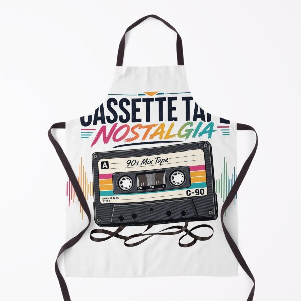 Item preview, Vintage Cassette Tape Nostalgia – Retro Music Art – 80s 90s Mixtape Design designed and sold by bobscraze.