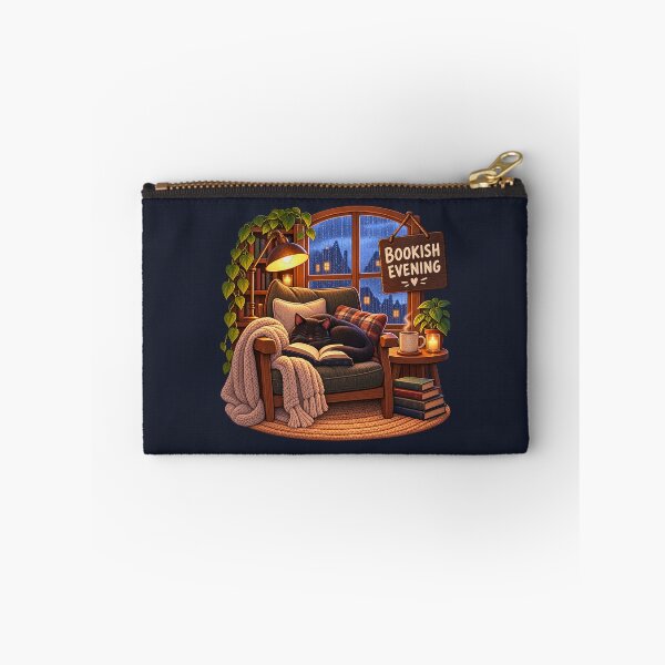 Item preview, Bookish Evening designed and sold by QuietNovaShop.