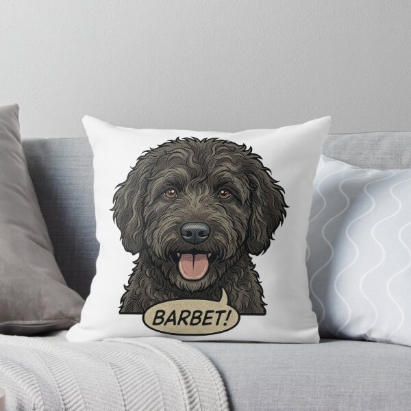 Item preview, Barbet Retro Vintage Comic Art – Cute French Water Dog  designed and sold by Pfotenfaden.