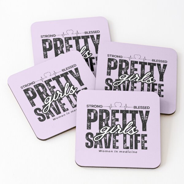 Item preview, Pretty girls save life| women in medicine designed and sold by EmotionArt.