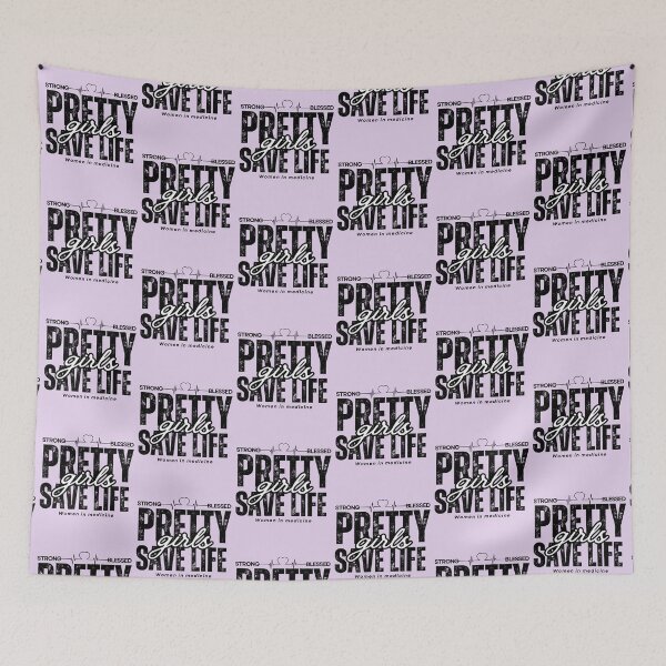 Item preview, Pretty girls save life| women in medicine designed and sold by EmotionArt.