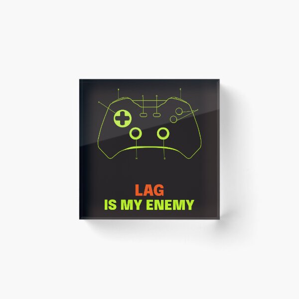 Item preview, Gaming tee lag is my enemy designed and sold by WallyThreads.