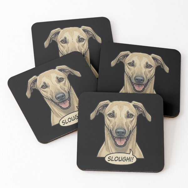 Item preview, Sloughi Retro Vintage Comic Art – Majestic Arabian Sighthound designed and sold by Pfotenfaden.