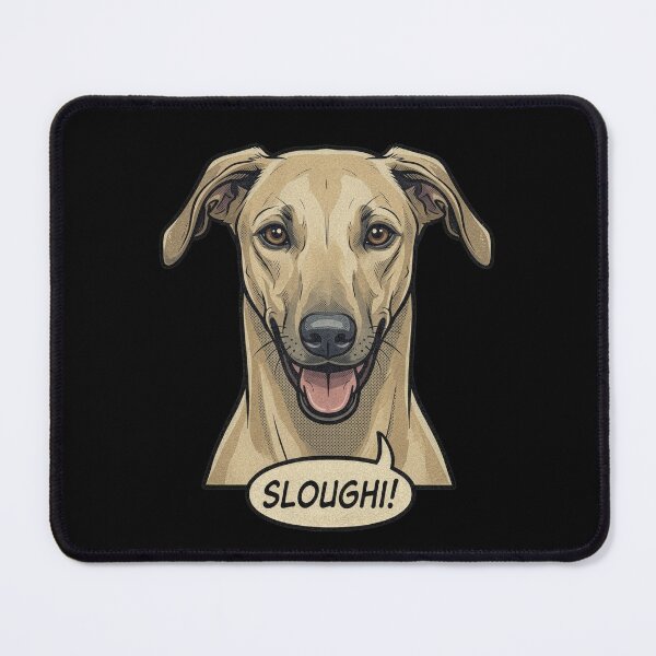 Item preview, Sloughi Retro Vintage Comic Art – Majestic Arabian Sighthound designed and sold by Pfotenfaden.