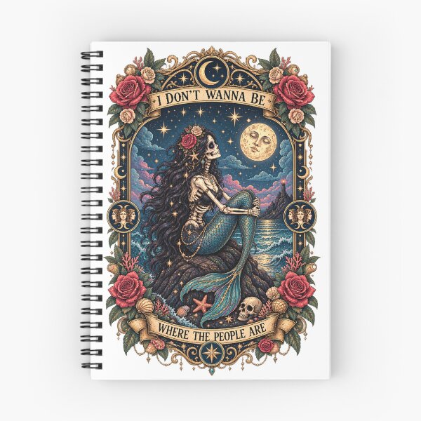 Item preview, Gothic Moon Mermaid Tarot designed and sold by DADINE4.