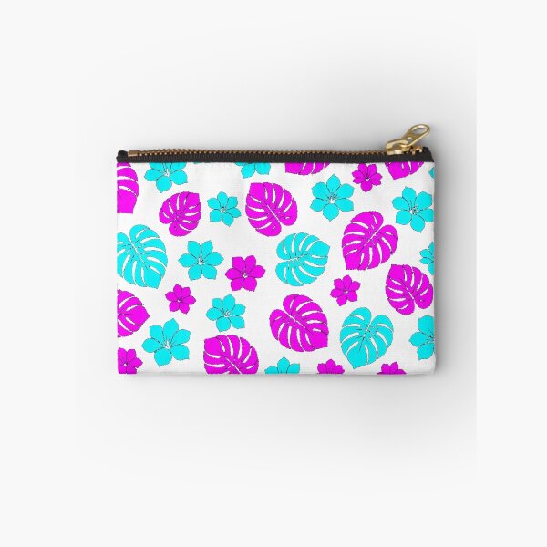 Item preview, Cyberpunk Tropical Monstera & Hibiscus Pattern designed and sold by Dabis26.