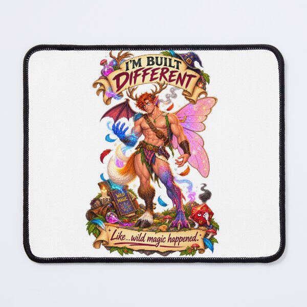 Item preview, Wild Magic – I’m Built Different designed and sold by The Wayward Heroes Guild.