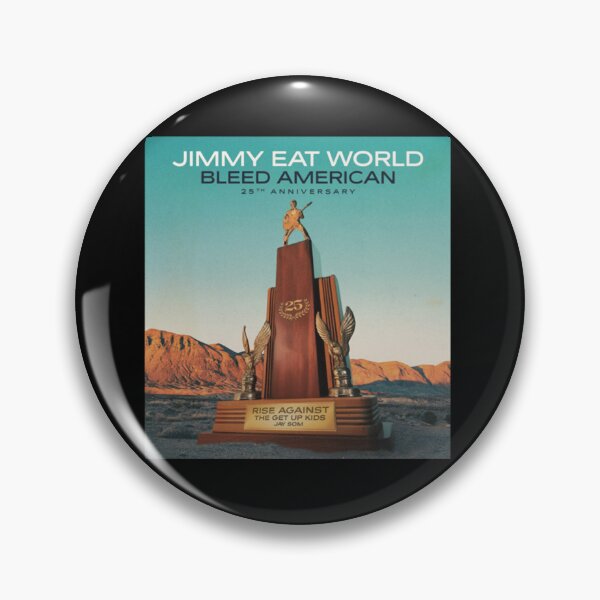 Item preview, Jimmy Eat World Bleed American 25 Anniversary 2026 UK Dates designed and sold by IshTarltArt.