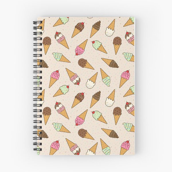 Item preview, Scattered ice cream cones with sprinkles on waffle beige background designed and sold by Chantal creates.