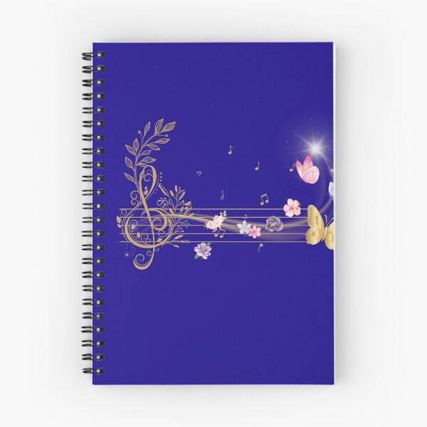 Item preview, Golden Treble Clef with Butterflies and Watercolor | Boho Aesthetic Gift for Musicians designed and sold by Diseño que alegran tu día.