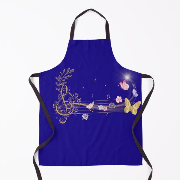 Item preview, Golden Treble Clef with Butterflies and Watercolor | Boho Aesthetic Gift for Musicians designed and sold by Diseño que alegran tu día.