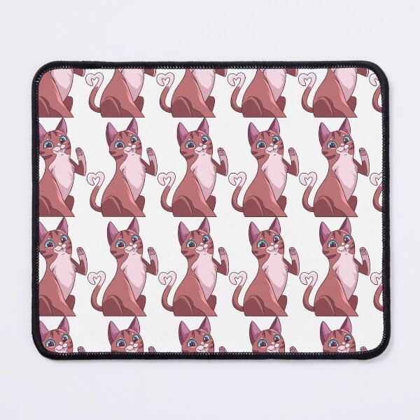 Item preview, Cute Waving Cat Heart Tail Pattern designed and sold by manojbalan1968.