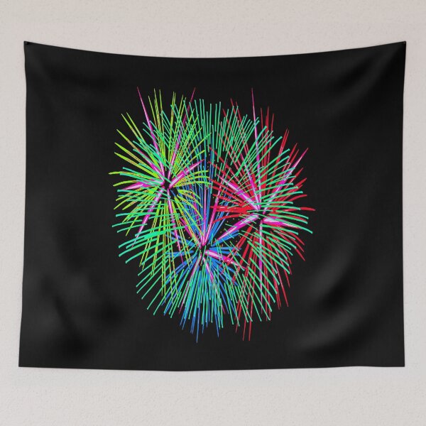 Item preview, Light Up The Night Sky Colorful Fireworks Celebrations 4 designed and sold by taiche.