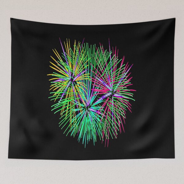 Item preview, Light Up The Night Sky Colorful Fireworks Celebrations 3 designed and sold by taiche.