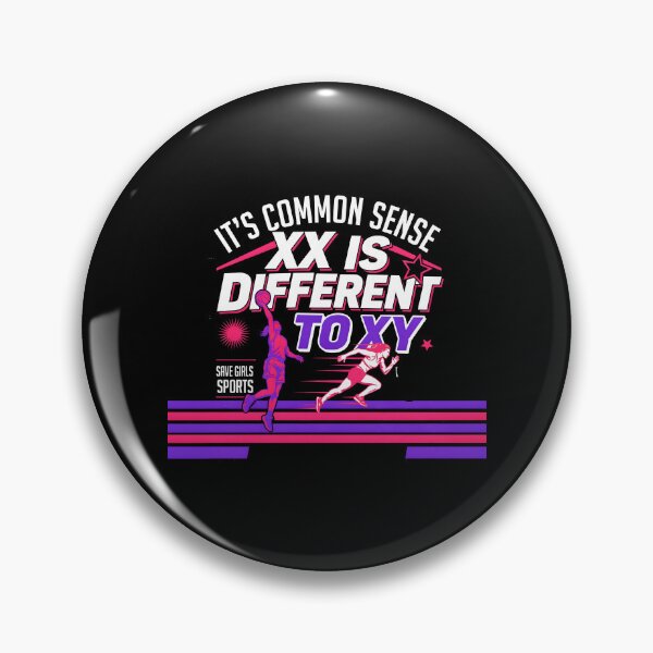 Item preview, It's Common Sense XX is Different to XY Women Athletes Rights designed and sold by Redgiant87x.
