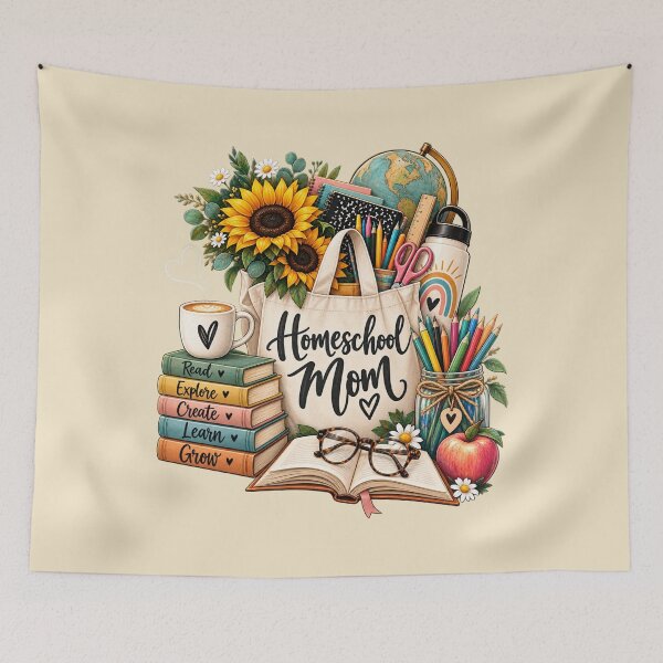 Item preview, Homeschool Mom Gift Back To School designed and sold by Corvoria.
