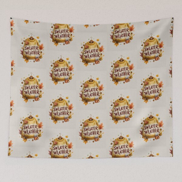 Item preview, Sweater Weather – Cozy Autumn Watercolor designed and sold by Helenaphotoart.