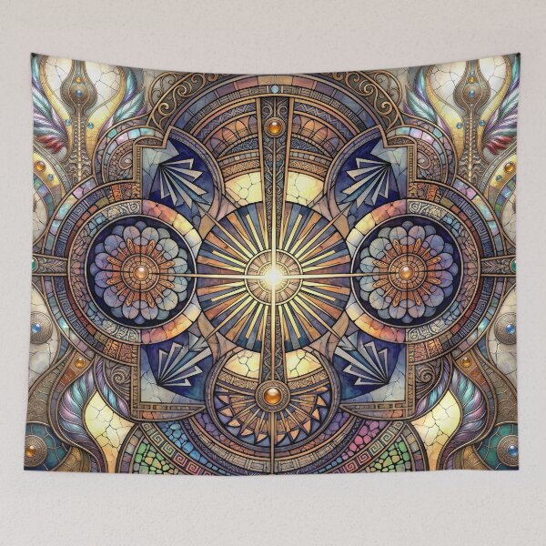 Item preview, Fractal Abstract with Art Deco Elements designed and sold by Frackxion.