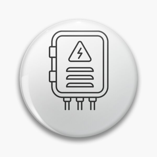 Item preview, Electrical Distribution Panel Safety Icon designed and sold by VectorForge Studio.