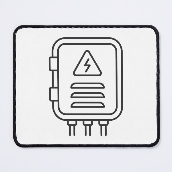Item preview, Electrical Distribution Panel Safety Icon designed and sold by VectorForge Studio.