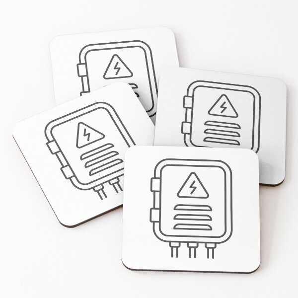 Item preview, Electrical Distribution Panel Safety Icon designed and sold by VectorForge Studio.