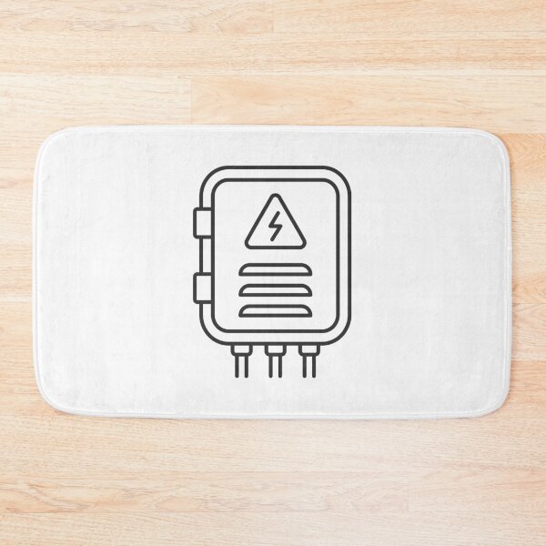 Item preview, Electrical Distribution Panel Safety Icon designed and sold by VectorForge Studio.