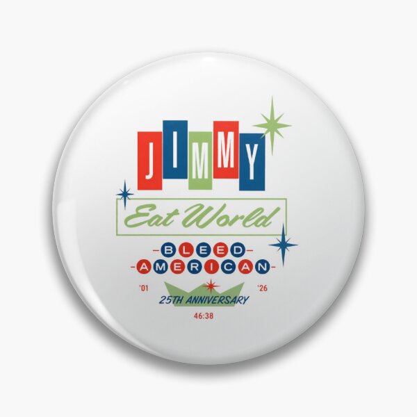 Item preview, Jimmy Eat World Bleed American 25th Tour designed and sold by IshTarltArt.
