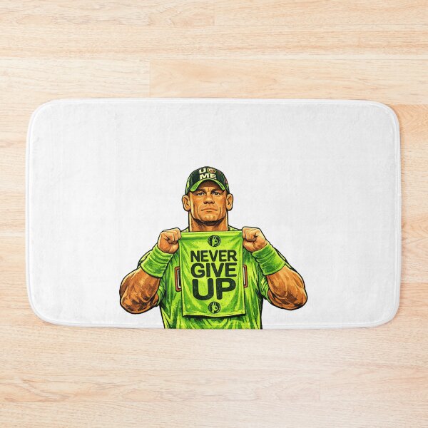 Item preview, John Cena - Never give up WWE fan art designed and sold by t-patterns.