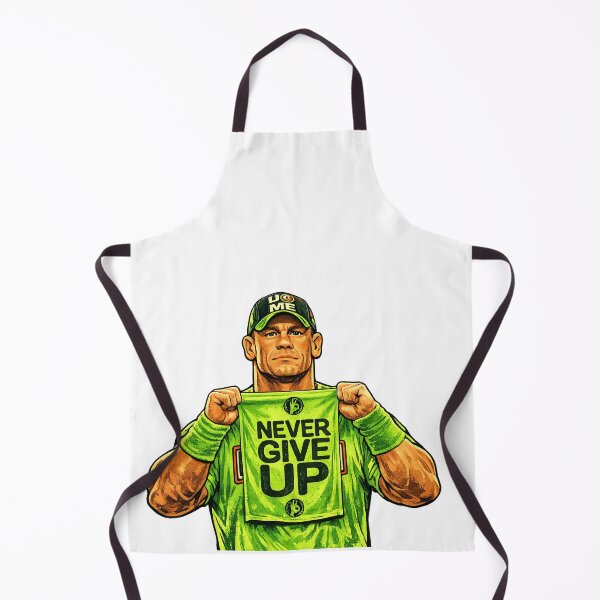 Item preview, John Cena - Never give up WWE fan art designed and sold by t-patterns.
