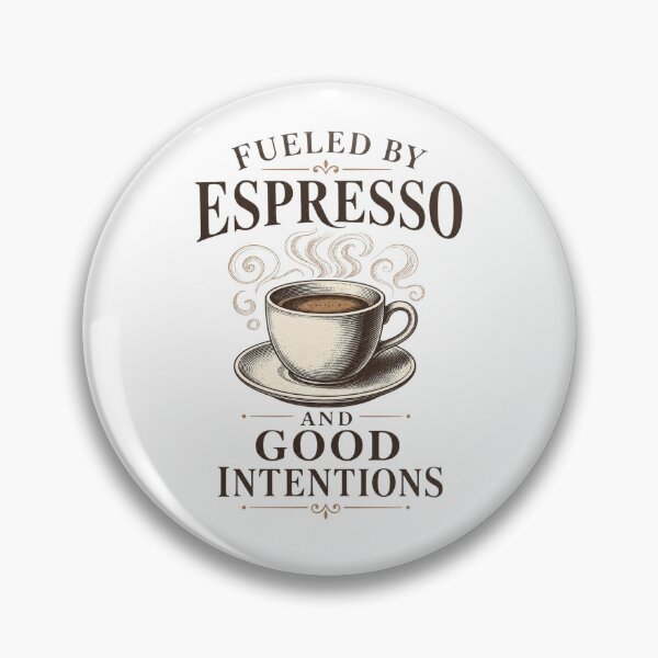 Item preview, Fueled by Espresso – Coffee Lover Quote – Bold Minimalist Design – Caffeine Addict Art designed and sold by bobscraze.