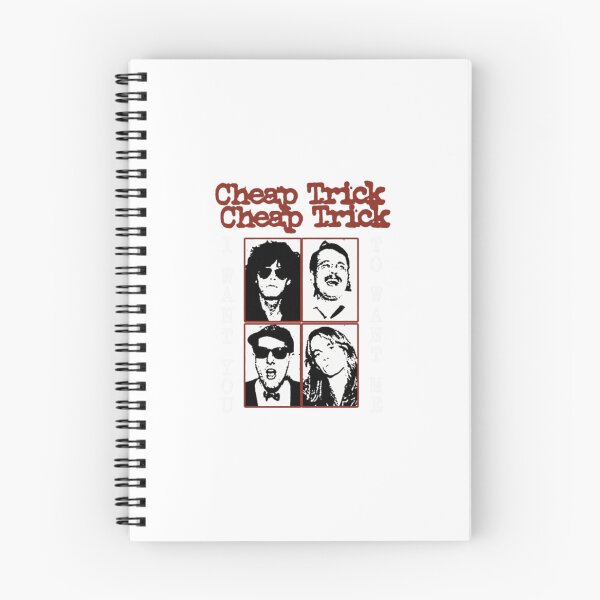 Item preview, Cheap Trick Minimal Red Logo Layout Design designed and sold by AobitaTamaha.