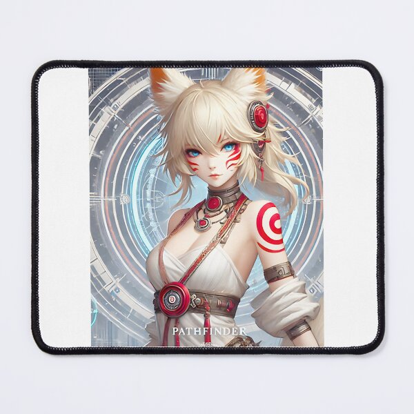 Item preview, Future Kitsune Cyberpunk Art For T-Shirt LIMITED EDITION designed and sold by Geraldo Gonzalez.