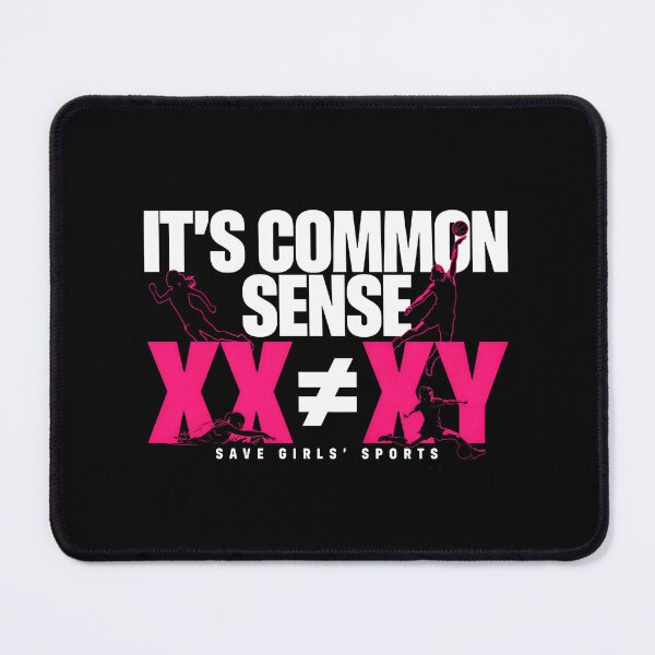 Item preview, It's Common Sense XX is Different to XY Save Girls Sports designed and sold by Redgiant87x.