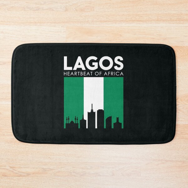 Item preview, Lagos Nigeria City Skyline | Heartbeat Of Africa designed and sold by MammothArt.